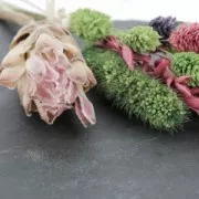 Fleurs de Phalaris Lavande séchées pour création diy x10 tiges