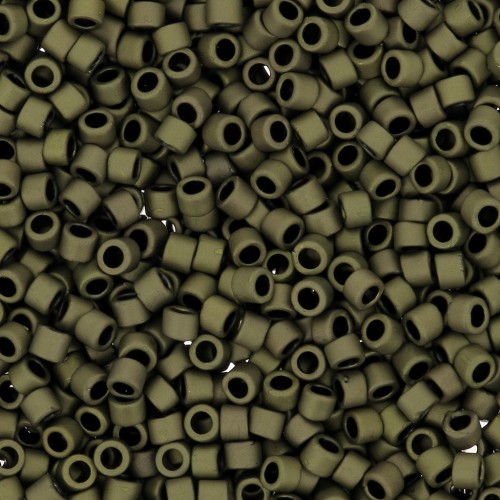 Toho Treasures 1.8 mm TO1T617 - Dark Olive Mat x8g