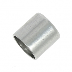 Embouts tube pour cordon 6 mm en Acier inox x4