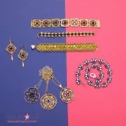 Perles en verre Samos® par Puca® 5x7 mm Jet x10g