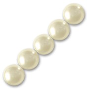 Perles nacrées Swarovski 5810 4 mm Cream Pearl x paquet de 500 pcs