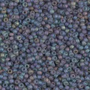 Rocaille Miyuki 11/0 152FR - Transparent Gray Mat AB x8g