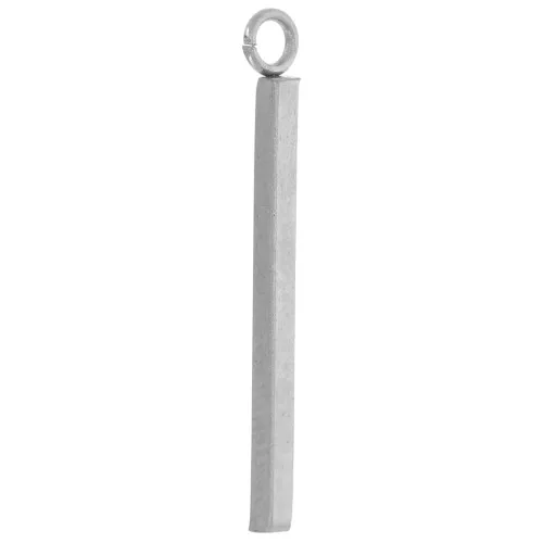 Pendentifs barres verticales 23x1.5 mm en Acier inoxydable 304 x5