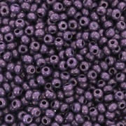 Perles rocailles Preciosa  11/0 2 mm - Lilas Lustré x10g