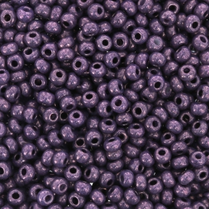 Perles rocailles Preciosa 11/0 2 mm - Lilas Lustré x10g