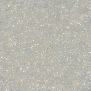 Perles rocailles Preciosa  15/0 - 1.5 mm Crystal AB x20g