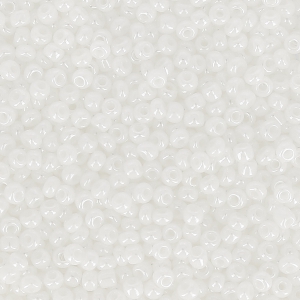 Perles rocailles Preciosa 15/0 - 1.5 mm - Chalkwhite Sfinx x20g