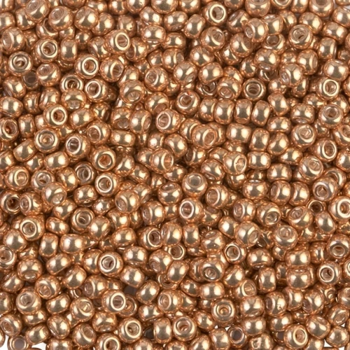 Rocaille Miyuki 8/0 1053- Galvanized Yellow Gold x8g
