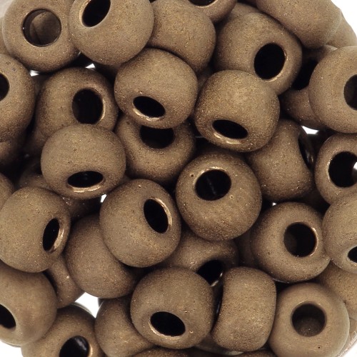 Rocaille Miyuki 6/0 2006 - Metallic Dark Bronze Mat x8g