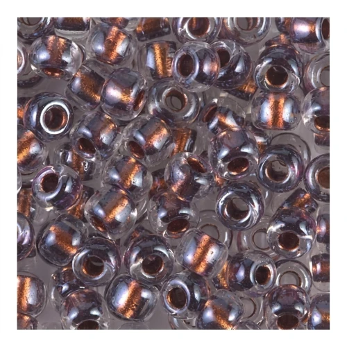 Rocaille Miyuki 6/0 3206 - Magic Crystal Copper Plum Lined x8g