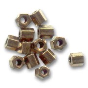 Rocaille Miyuki 8/0 Hex Cut 457 - Dark Bronze Metallic x8g