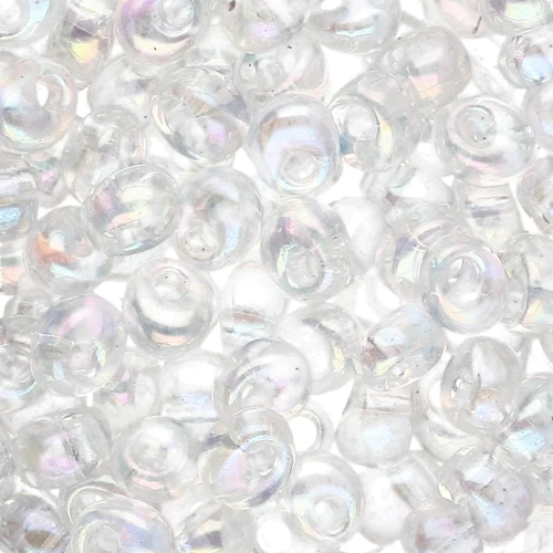 Magatama Miyuki 4 mm MA4-250 - Crystal AB x10g