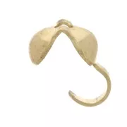 Cache noeuds 4 mm avec crochet - Doré x144