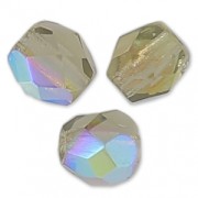 Facettes 4 mm Black Diamond AB x50