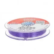 Fil élastique 0.5 mm Stretch Magic Elastic Cord - Lilac x25m