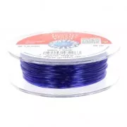 Fil élastique 1 mm Stretch Magic Elastic Cord - Bleu x25m
