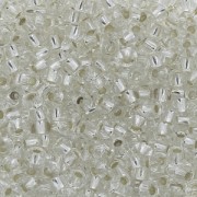 Perles rocailles Preciosa 9/0 2.5 mm - Crystal Silver Lined x250g