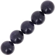 Perles 10 mm Imitation Blue Sand Stone x5|raw }}