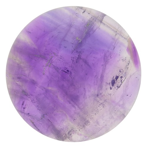 Cabochon rond 20 mm Améthyste
