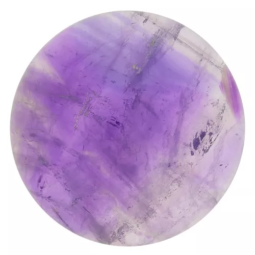 Cabochon rond 20 mm Améthyste