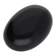 Cabochon ovale 25x18 mm Black Onyx