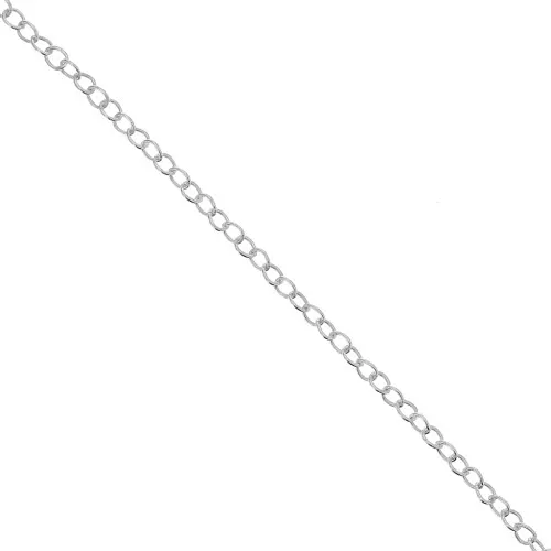 Chaîne maille Forçat ronde 2.5 mm en Argent 925 x 1m