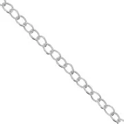 Chaîne maille Forçat ronde 2.5 mm en Argent 925 x 1m