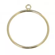 Bague fine avec anneau ouvert Taille 54 en Gold filled (or laminé)  x1