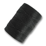 Fil C-LON Beading Cord 0,50 mm Black x84m