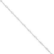 Chaîne maille fantaisie 1.5 mm en Argent 925 x50cm