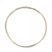 Fil souple 0.3 mm en Gold filled (or laminé)  x 1.5 m