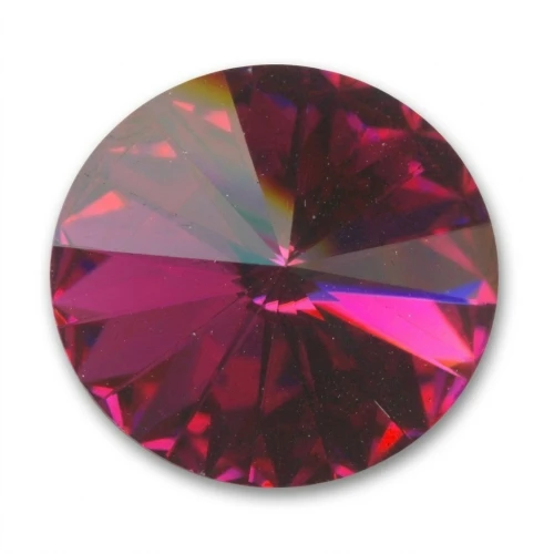 Cabochon PureCrystal 1122 Rivoli 6 mm Fuchsia