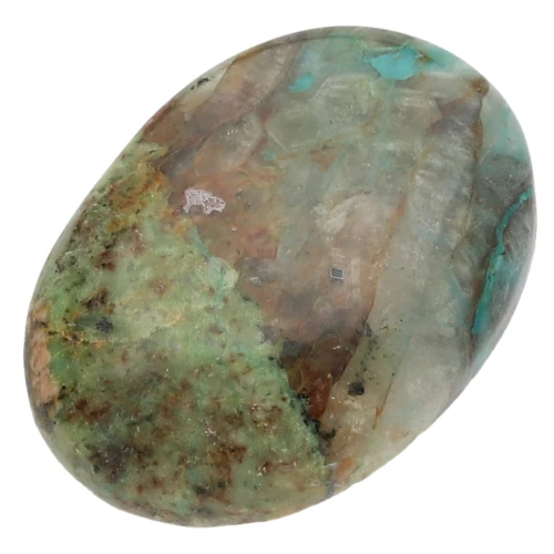 Cabochon ovale 25x18 mm Chrysocolle