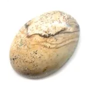 Cabochon ovale 18x13 mm Jaspe Paysage