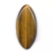 Cabochon ovale 30x15 mm Oeil de Tigre