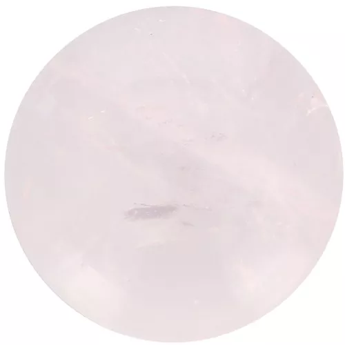 Cabochon rond 20 mm Quartz Rose