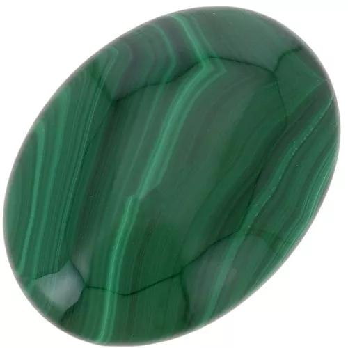 Cabochon ovale 40x30 mm Malachite