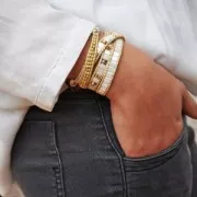 Cordon cuir 2 mm Blue Métallisé x 25 m