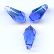 Gouttes PureCrystal 6000 11x5.5 mm Sapphire  x8|raw }}