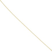 Chaîne maille boule 1 mm doré x1m|raw }}