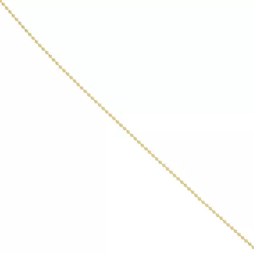 Chaîne maille boule 1 mm doré x1m