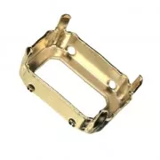 Serti griffe pour cabochon PureCrystal 4610 14x10 mm - Doré x1