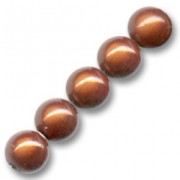 Perles Magiques 10 mm - Marron x10
