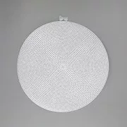 Cercle Toile Canevas Plastique à Broder et découper 24.1 cm n°7