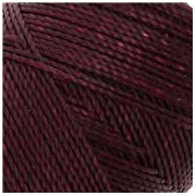 Bobine de fil ciré Linhasita pour micro macramé 1 mm - Currant (632) x168m