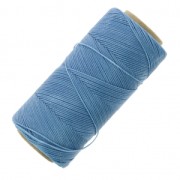 Bobine de fil ciré Linhasita pour micro macramé 0.75 mm - Light Blue (606) x228m|raw }}