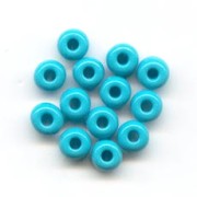 Perles rocailles Preciosa 6/0 4 mm - Turquoise x20g