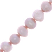 Perles d'eau douce baroques 10 mm - Light Rose x5
