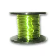 Fil de cuivre 0.50 mm Chartreuse x 25 m