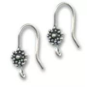 Crochets d'oreilles 21 mm en Argent 925 x2